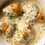Crockpot Creamy Garlic Chicken Recipe