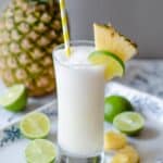 Creamy Pineapple Coconut Pina Colada Recipe