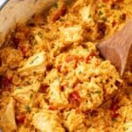 One Pot Queso Chicken and Rice Recipe
