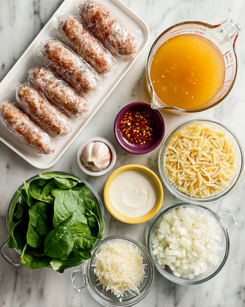 Italian Sausage Orzo Recipe