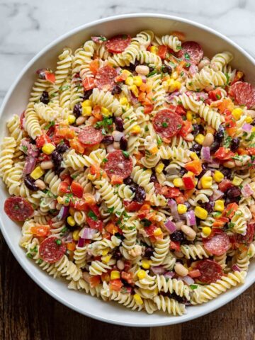 Cowboy Caviar Pasta Salad Recipe