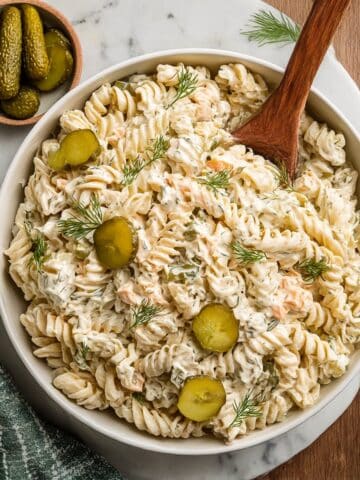 Dill Pickle Pasta Salad Recipe
