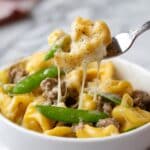 Philly Cheesesteak Tortellini Recipe