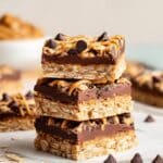 No Bake Chocolate Oat Bars Recipe