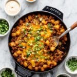 Quick Ground Beef and Potato Skillet Recipe