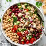 Dense Bean Salad with Chicken (Mediterranean-Inspired) Recipe
