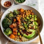 Thai Peanut Sweet Potato Buddha Bowl Recipe