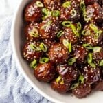Asian Crockpot Meatballs Recipe