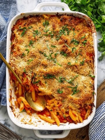 Dump-and-Bake Chicken Parmesan Casserole Recipe