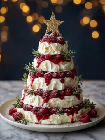 Festive Pavlova Christmas Tree Recipe