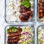 Korean-Inspired Chicken Meal Prep Bowls Recipe