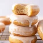 Baked Donuts with Vanilla Glaze and Sprinkles Recipe