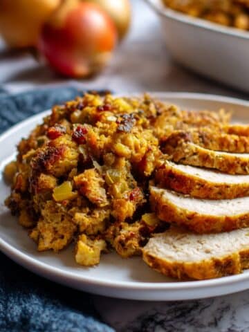 Crockpot Turkey Breast and Stuffing Recipe