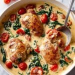 One Pan Tuscan Chicken Recipe