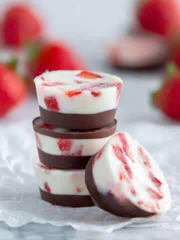 Strawberry Yogurt Bites Recipe