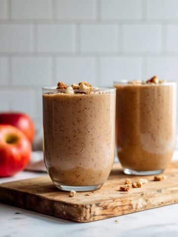 High Protein Apple Pie Smoothie Recipe