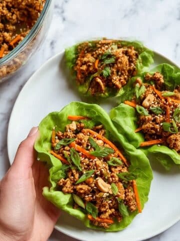 Thai Chicken Lettuce Wraps Recipe