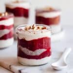 Protein Peanut Butter & Jelly Greek Yogurt Parfaits Recipe