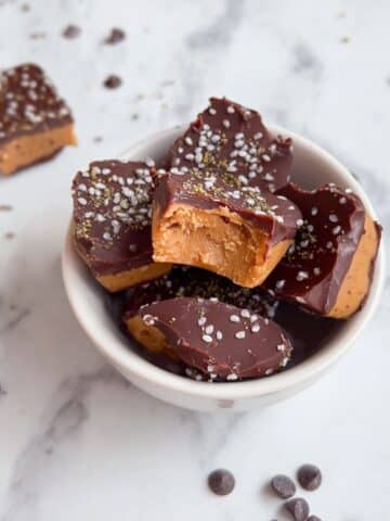 Frozen Peanut Butter Greek Yogurt Bites Recipe