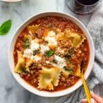 TikTok Lasagna Soup Recipe