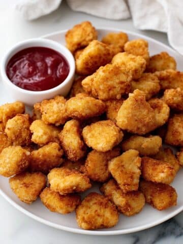 Crispy Popcorn Chicken with Creamy Marinade Recipe