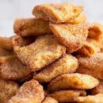 Cinnamon French Toast Bites with Maple Cinnamon Syrup and Vanilla Glaze Recipe