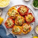Seafood Stuffed Bell Peppers Recipe