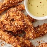 Air Fryer Pretzel Crusted Chicken Tenders Recipe
