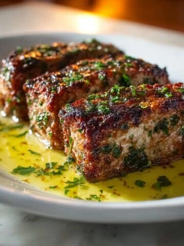 Melt in Your Mouth Garlic Parmesan Chicken Meatloaf Recipe