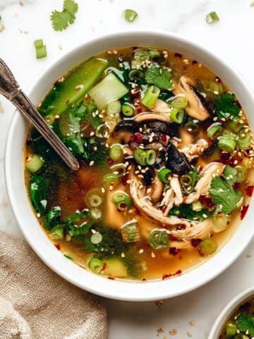 Ginger Scallion Chicken Soup Recipe