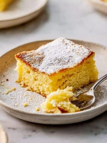 Gooey Butter Cake with Cream Cheese Layer Recipe