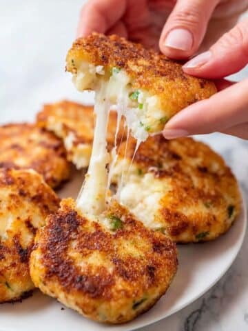 Cheesy Potato Pancakes Recipe