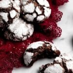 Double Chocolate Crinkle Cookies Recipe
