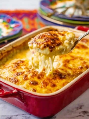 Cheesy Poblano Chili Relleno Casserole Recipe