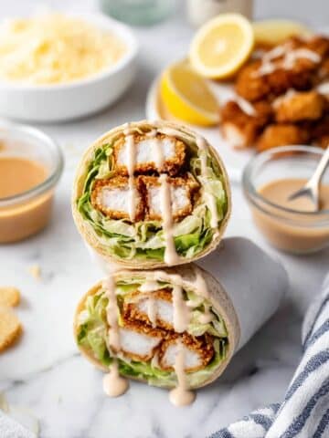 Chicken Caesar Wrap Recipe