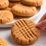 3-Ingredient Peanut Butter Cookies Recipe