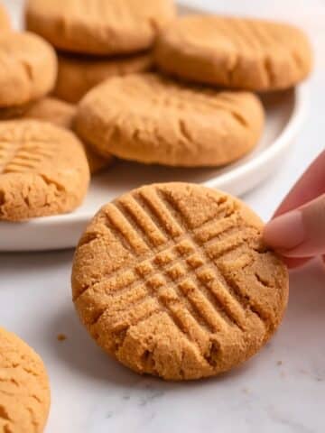 3-Ingredient Peanut Butter Cookies Recipe