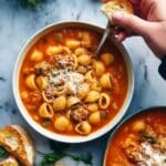 Creamy Chicken Parmesan Soup Recipe