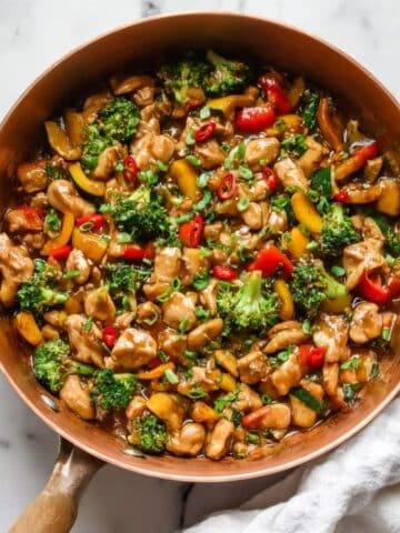 Chicken Stir Fry with Cashews and Vegetables Recipe