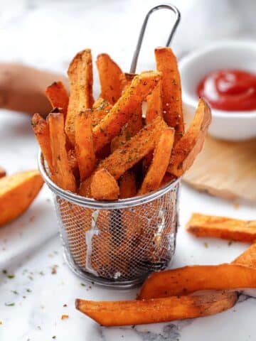 Air Fryer Sweet Potato Fries Recipe