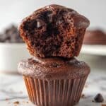 Double Chocolate Chip Cottage Cheese Muffins Recipe