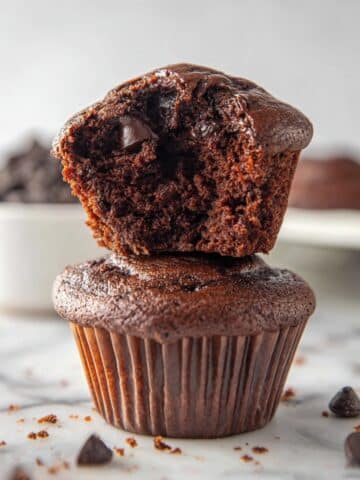 Double Chocolate Chip Cottage Cheese Muffins Recipe