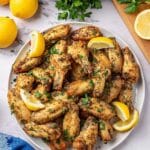 Crockpot Lemon Pepper Chicken Wings Recipe