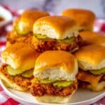 Nashville Hot Honey Butter Chicken Sliders Recipe