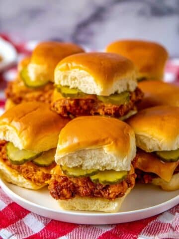Nashville Hot Honey Butter Chicken Sliders Recipe