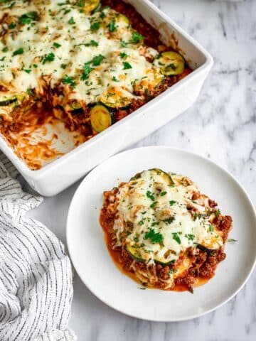 Ground Beef & Zucchini Casserole Recipe