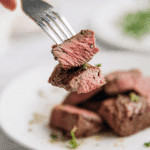 Air Fryer Garlic Butter Steak Bites Recipe