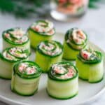 Smoked Salmon and Dill Cucumber Roll-Ups Recipe