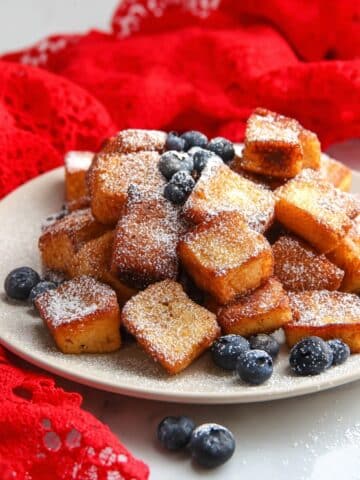 Air Fryer French Toast Bites Recipe