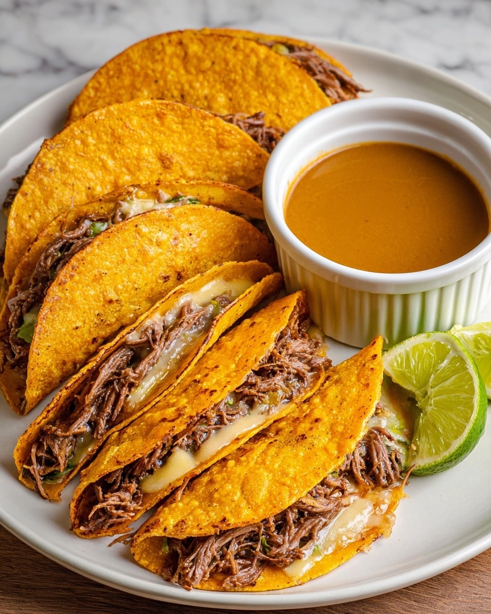 Birria Tacos with Beef Consommé: Authentic Mexican Flavor